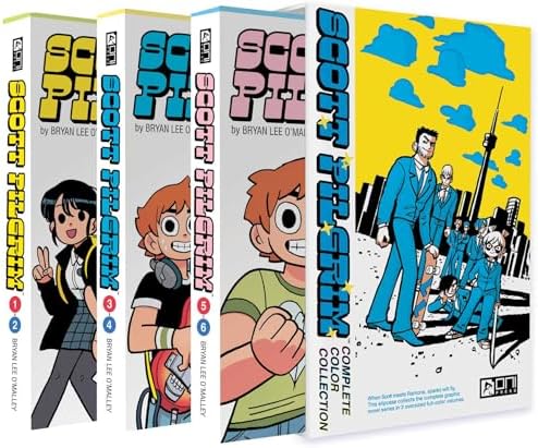 Amazon.com: Scott Pilgrim 20th Anniversary B&W Hardcover Box Set